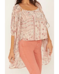 Shyanne Women's Americana Cami & Kimono Set -Cowboy Pradise 2000382858 110 P3