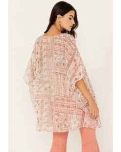 Shyanne Women's Americana Cami & Kimono Set -Cowboy Pradise 2000382858 110 P4