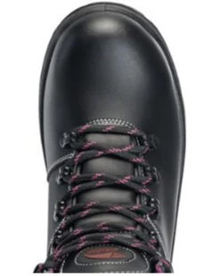 Avenger Women's Builder Mid 6" Lace-Up Waterproof Work Boots - Steel Toe -Cowboy Pradise 2000383108 001 P6