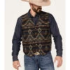 Cody James Men's Dakota Southwestern Jacquard Vest