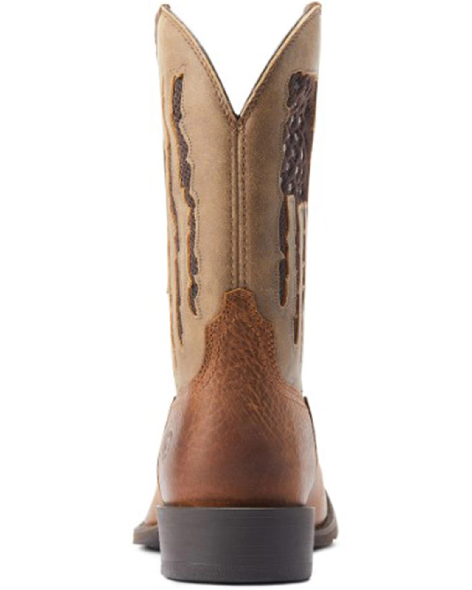 Ariat Men's Sport My Country VentTEK Western Performance Boots - Broad Square Toe 3 Ariat Men's Sport My Country VentTEK Western Performance Boots - Broad Square Toe - Image 3