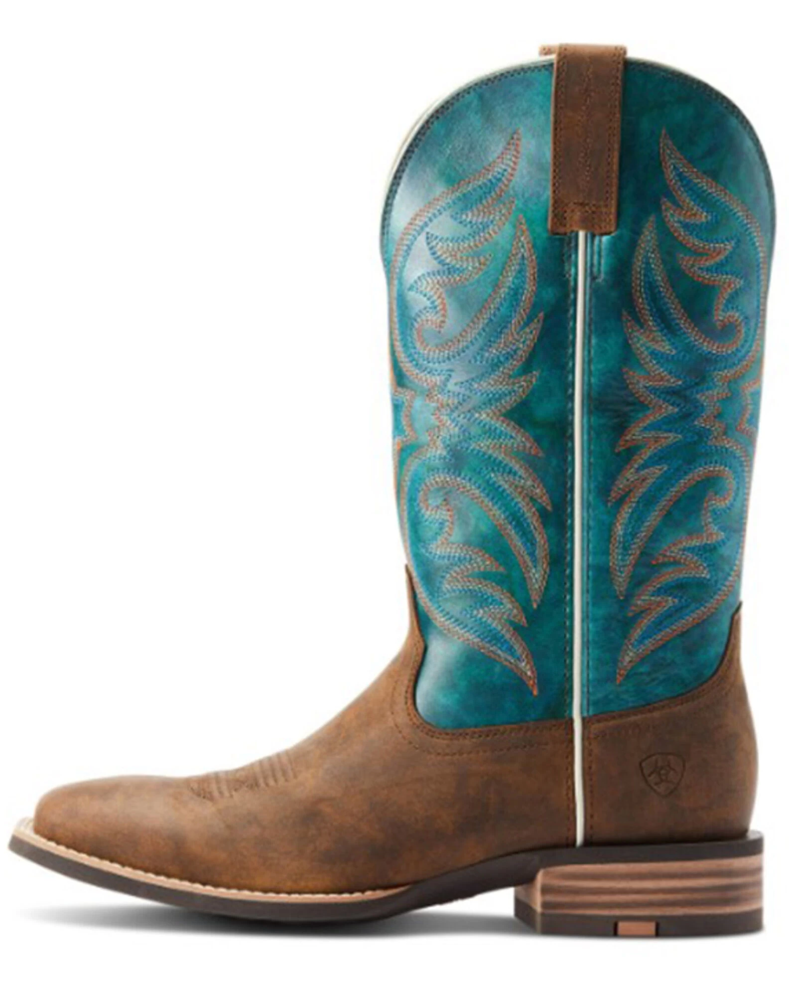 Ariat Men's Ricochet Western Performance Boots - Broad Square Toe 2 Ariat Men's Ricochet Western Performance Boots - Broad Square Toe - Image 2