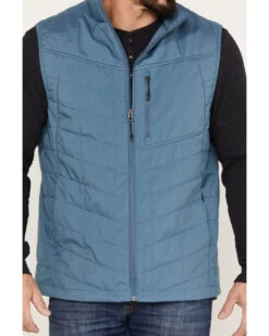 Brothers & Sons Men's Performance Lightweight Puffer Vest 6 Brothers & Sons Men's Performance Lightweight Puffer Vest -Cowboy Pradise 2000384026 442 P3