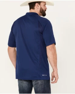 Ariat Men's AC Short Sleeve Polo Shirt -Cowboy Pradise 2000384488 401 P4