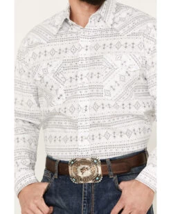 Rough Stock By Panhandle Men's Southwestern Print Long Sleeve Stretch Western Snap Shirt 6 Rough Stock By Panhandle Men's Southwestern Print Long Sleeve Stretch Western Snap Shirt -Cowboy Pradise 2000385163 100 P3