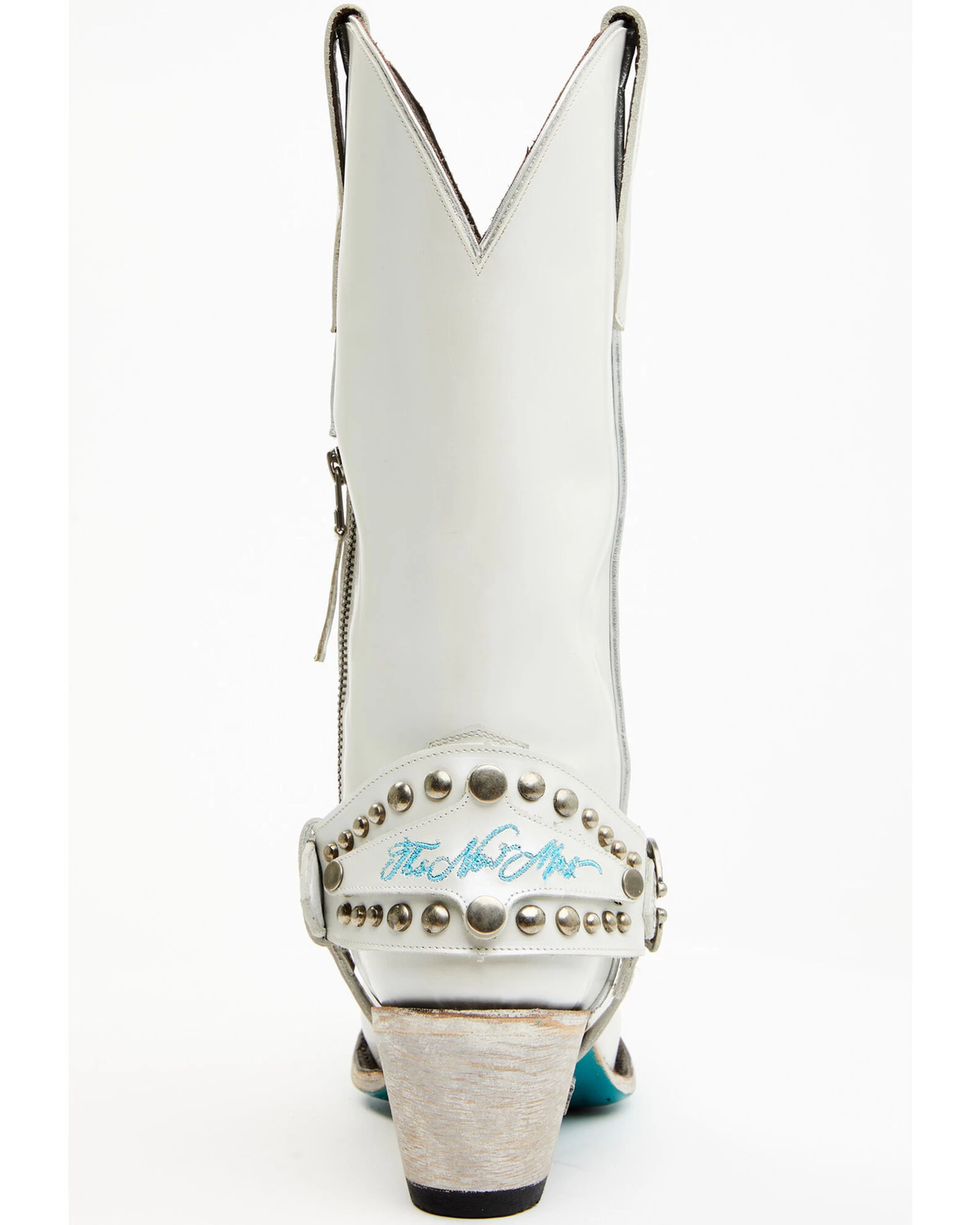 Boot Barn X Lane Women's Exclusive The New Mrs. Satin Pearl Western Bridal Boots - Snip Toe 5 Boot Barn X Lane Women's Exclusive The New Mrs. Satin Pearl Western Bridal Boots - Snip Toe - Image 5