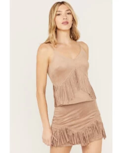 Idyllwind Women's Golden Road Fringe Top