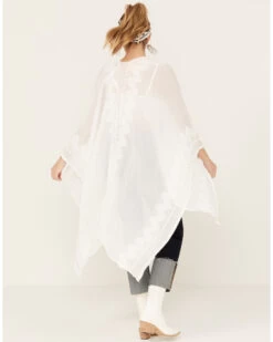 Shyanne Women's Chevron Tassel Chenille Shawl -Cowboy Pradise 2000386176 100 P4