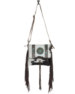 Myra Women's Dreamcatcher Hand Tooled Bag -Cowboy Pradise 2000386478 001 P4