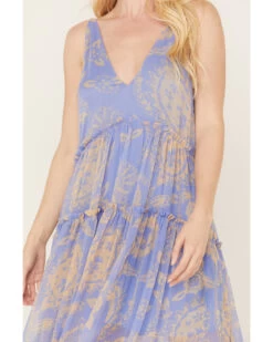 Free People Women's Julianna Maxi Dress 6 Free People Women's Julianna Maxi Dress -Cowboy Pradise 2000387365 400 P3