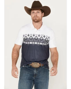 Hooey Men's Weekender Border Polo