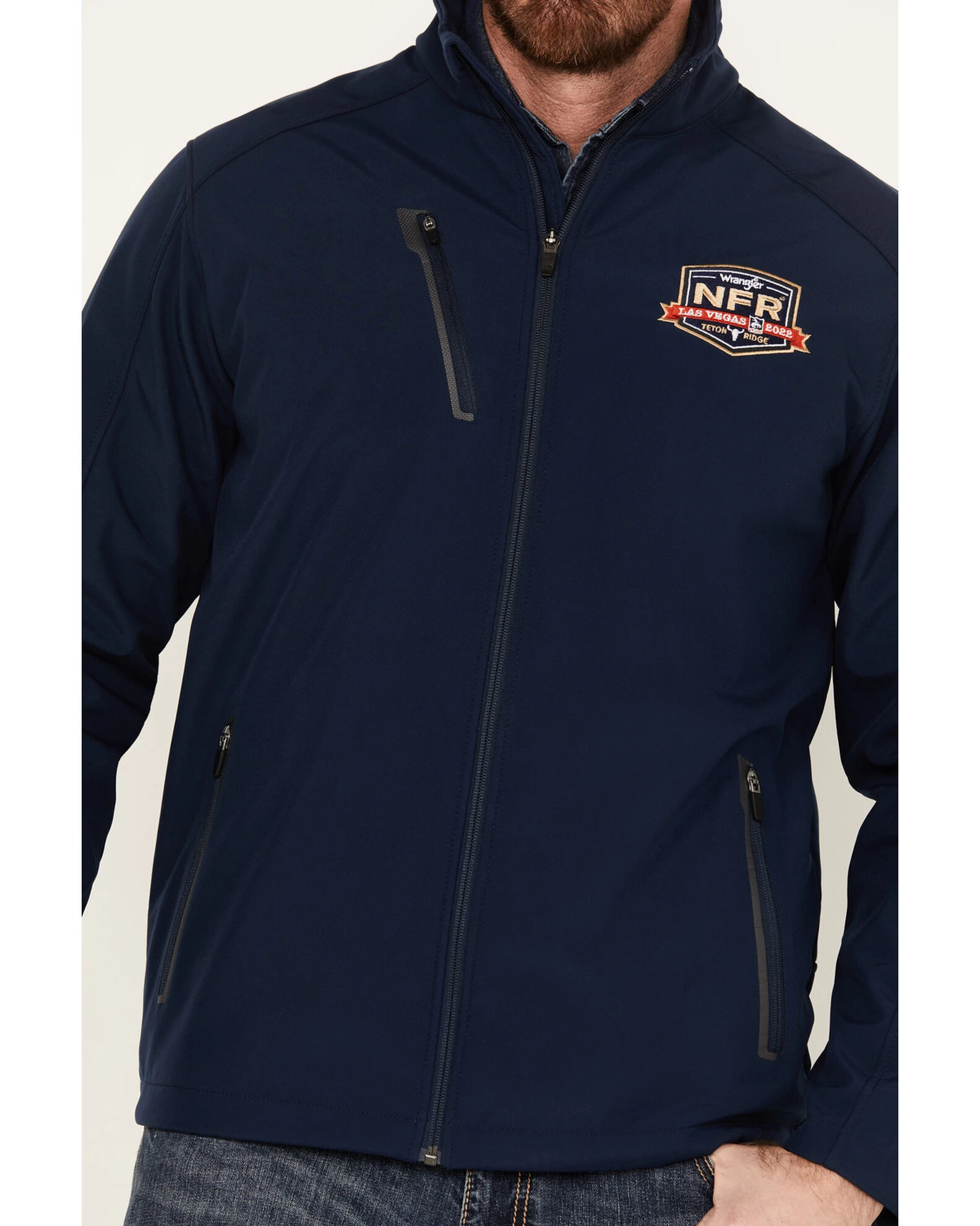 Wrangler Men's Pro Rodeo NFR 2022 Softshell Jacket 3 Wrangler Men's Pro Rodeo NFR 2022 Softshell Jacket - Image 3