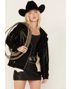 Boot Barn X Understated Leather Women's Sunburst Leather Jacket