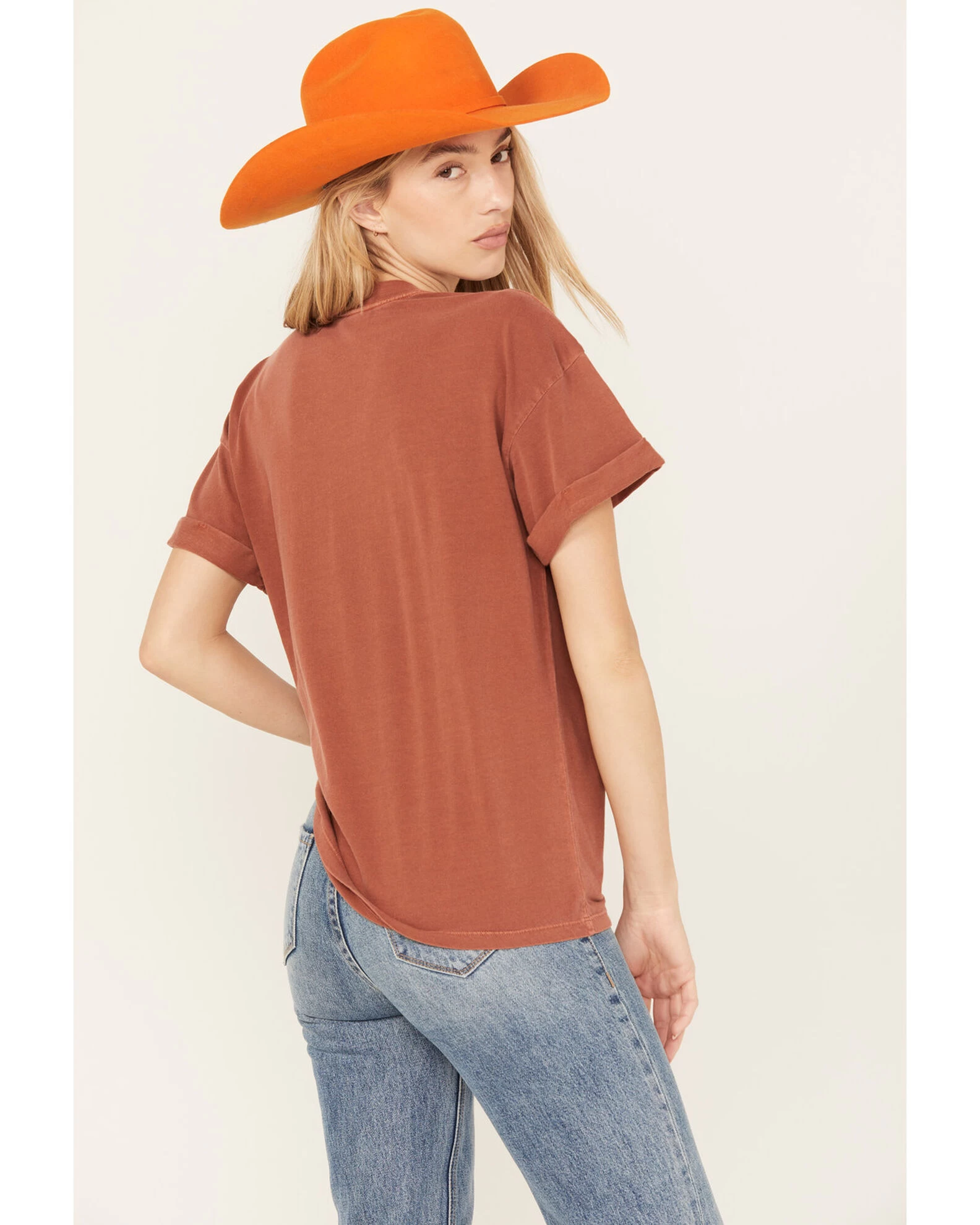 Girl Dangerous Women's French Western Boyfriend Graphic Tee 4 Girl Dangerous Women's French Western Boyfriend Graphic Tee - Image 4