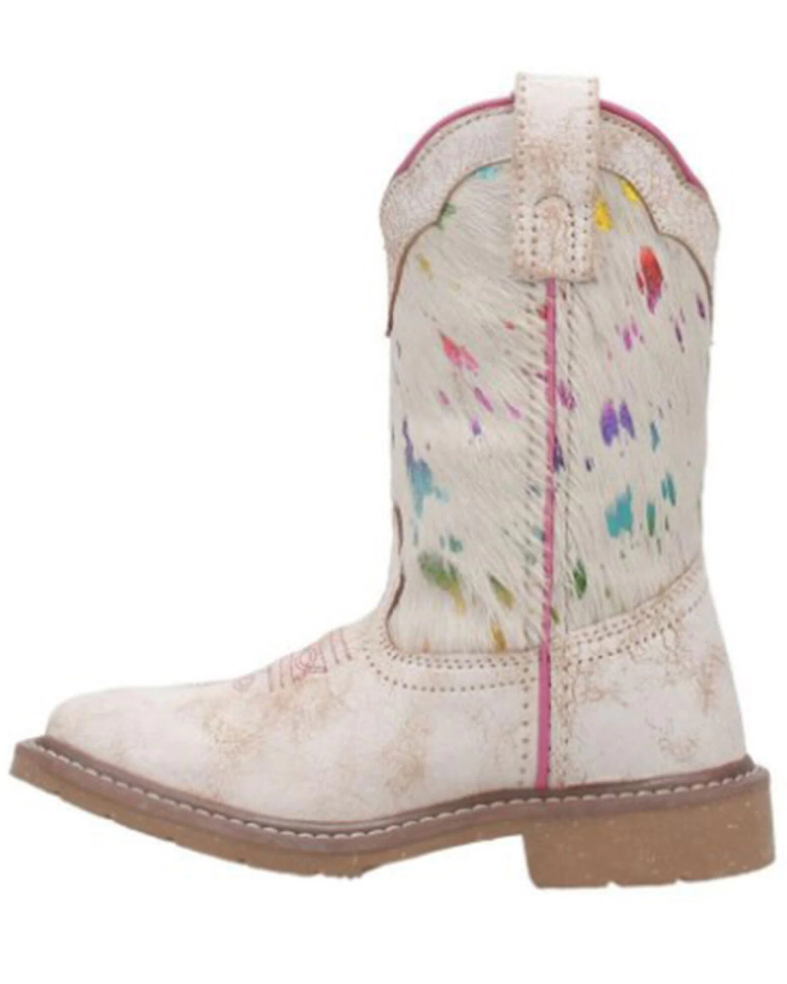 Dan Post Toddler Girls' Rumi Western Boots - Broad Square Toe 3 Dan Post Toddler Girls' Rumi Western Boots - Broad Square Toe - Image 3