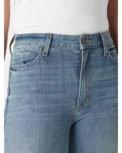 Kimes Ranch Women's Olivia Medium Wash High Rise Wide Leg Jeans -Cowboy Pradise 2000394543 414 P3