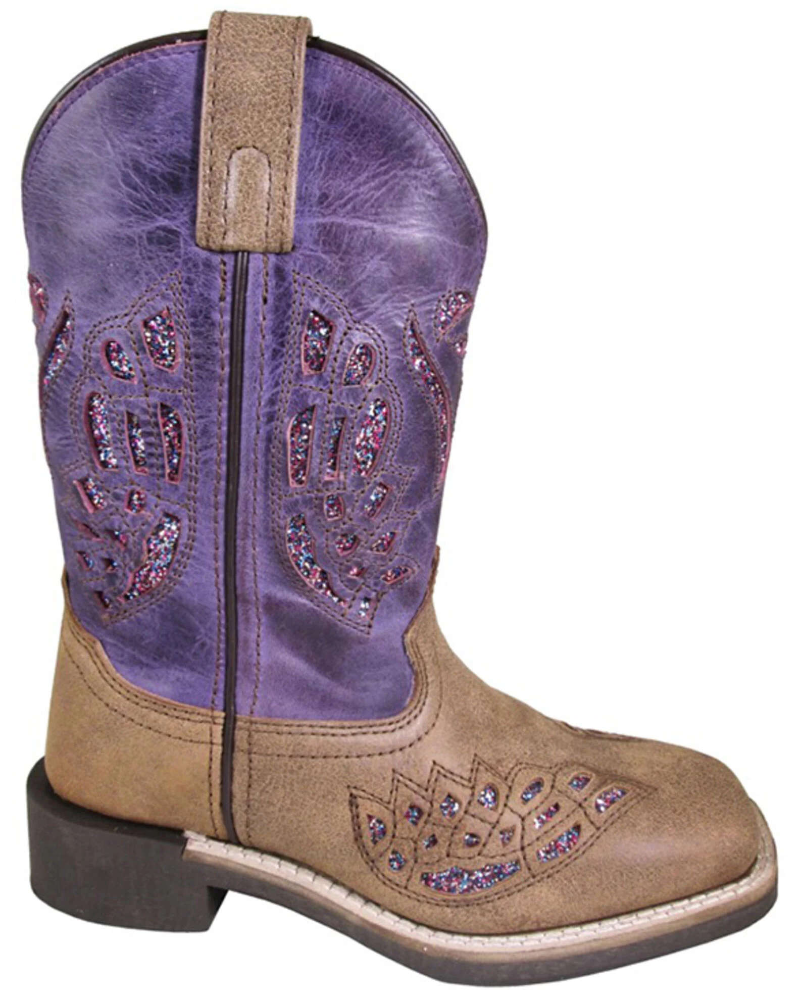 Smoky Mountain Toddler Girls' Trixie Western Boots - Broad Square Toe 1 Smoky Mountain Toddler Girls' Trixie Western Boots - Broad Square Toe