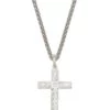 Montana Silversmiths Silver Engraved Cross Necklace