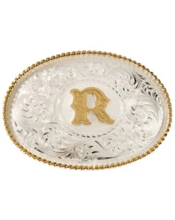 Montana Silversmiths Initial R Western Buckle