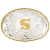 Montana Silversmiths Initial S Western Buckle