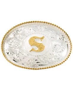 Montana Silversmiths Initial S Western Buckle