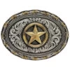Montana Silversmiths Men's Lone Star Attitude Buckle