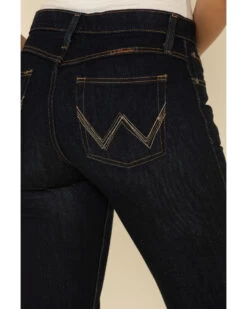 Wrangler Women's Dark Dynasty Ultimate Riding Q-Baby Jeans   -Cowboy Pradise 350744 7460 P4