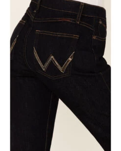 Wrangler Women's Dark Dynasty Ultimate Riding Q-Baby Jeans   -Cowboy Pradise 350744 PB P3