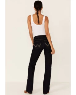 Wrangler Women's Dark Dynasty Ultimate Riding Q-Baby Jeans   -Cowboy Pradise 350744 PB P4